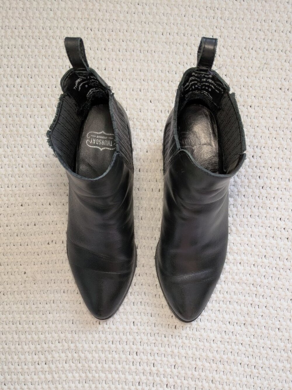 Thursday Boot Company Women's Leather Dreamer Bootie Chelsea - Picture 2 of 5
